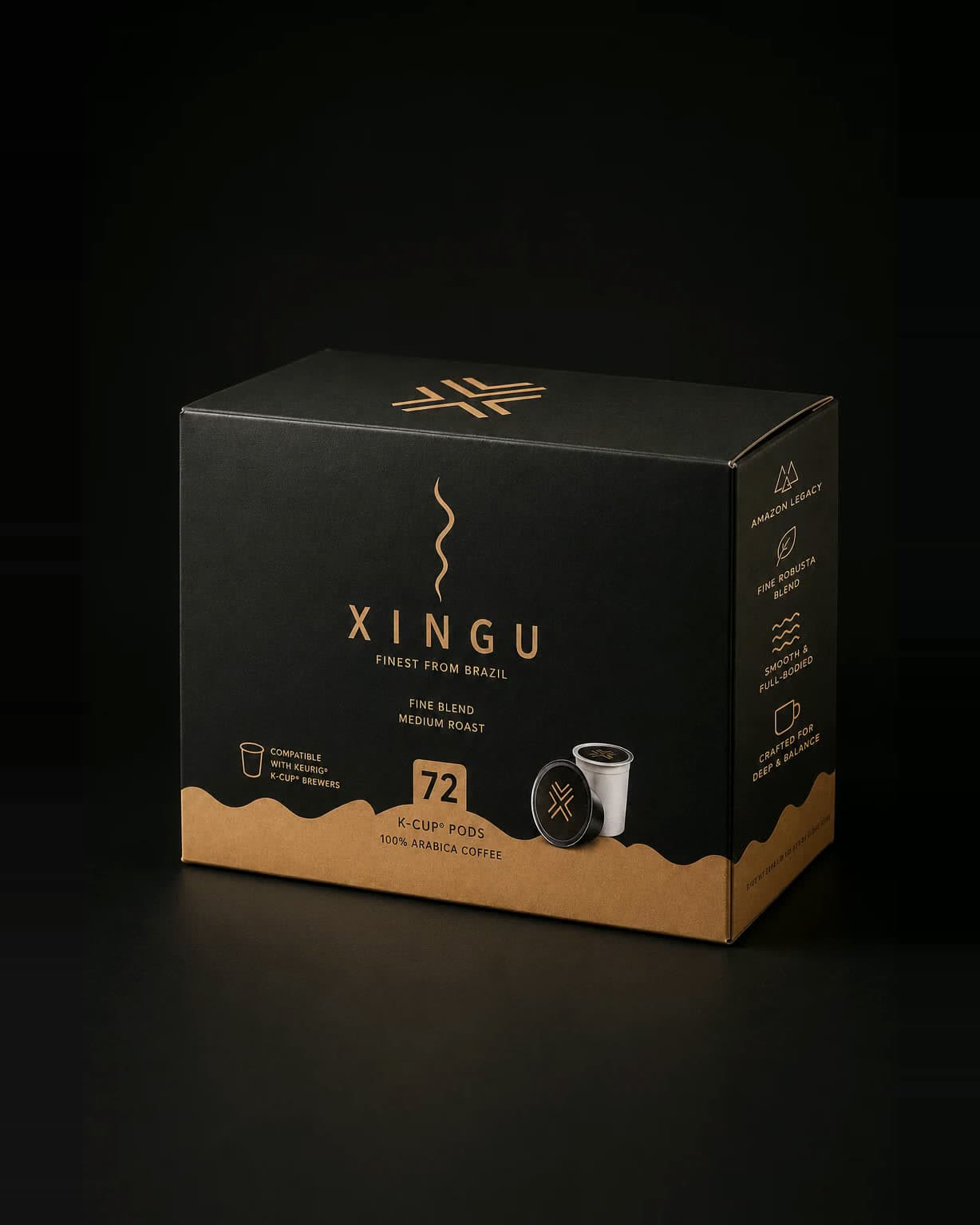 Xingu K-Cup Pods carton